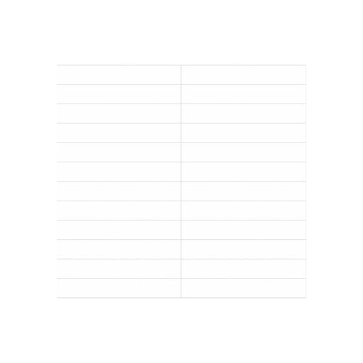 Fibo 30x5cm Rectangular Tile Splashback - Denver White (Pk/2) - Unbeatable Bathrooms