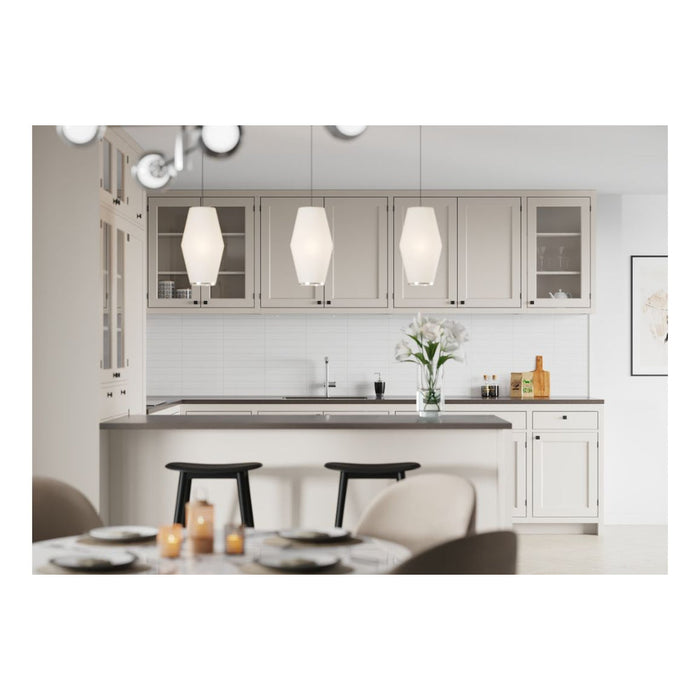 Fibo 30x5cm Rectangular Tile Splashback - Denver White (Pk/2) - Unbeatable Bathrooms