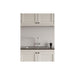 Fibo 4x20cm Vertical Tile Splashback - Warm Grey (Pk/2) - Unbeatable Bathrooms