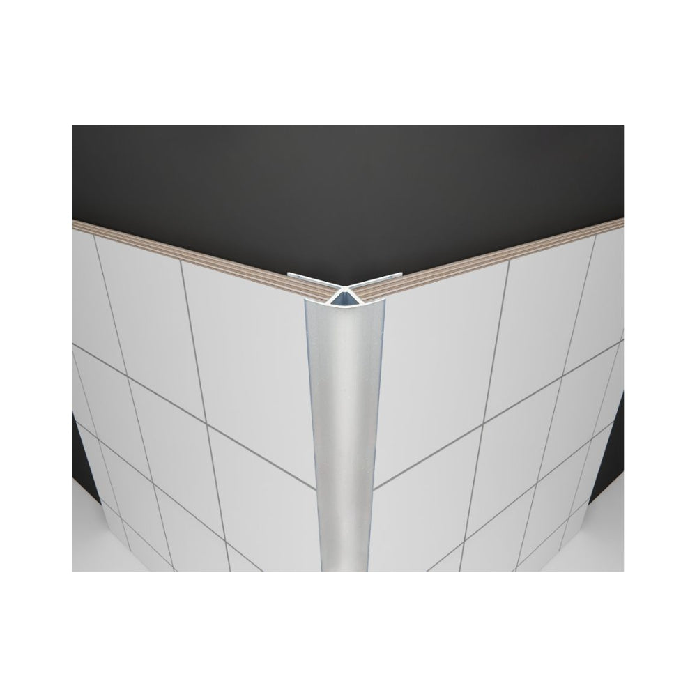 Fibo Aluminium 135°2.4m External Profile