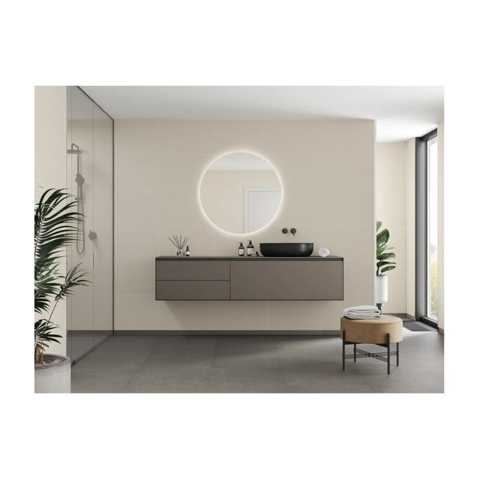 Fibo Contemporary - Light Sand (Tile Effect) - Unbeatable Bathrooms