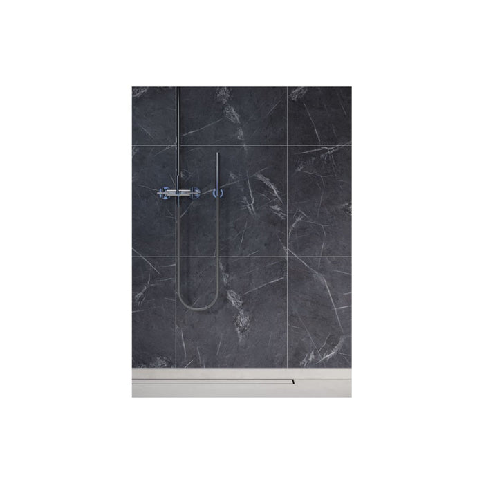 Fibo Marble - Black Marble (Tile Effect) - Unbeatable Bathrooms