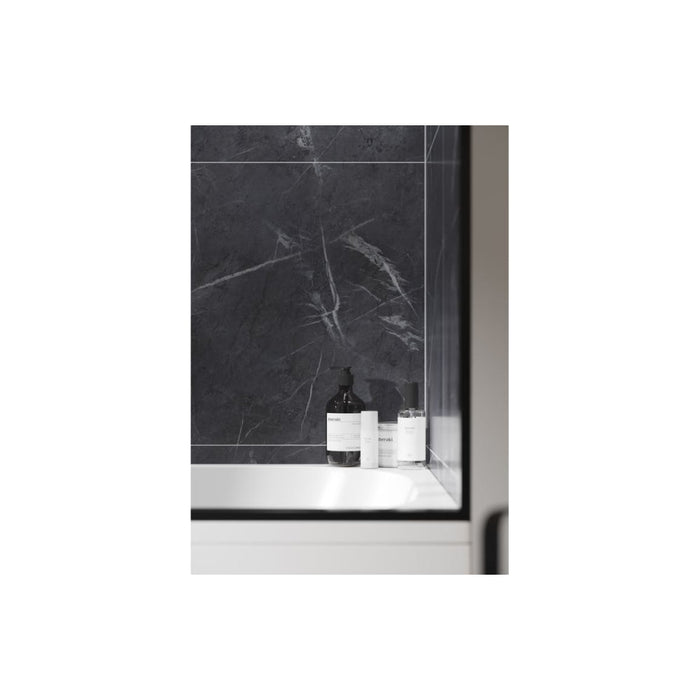 Fibo Marble - Black Marble (Tile Effect) - Unbeatable Bathrooms