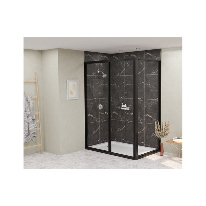 Fibo Marble - Black Marble (Tile Effect) - Unbeatable Bathrooms