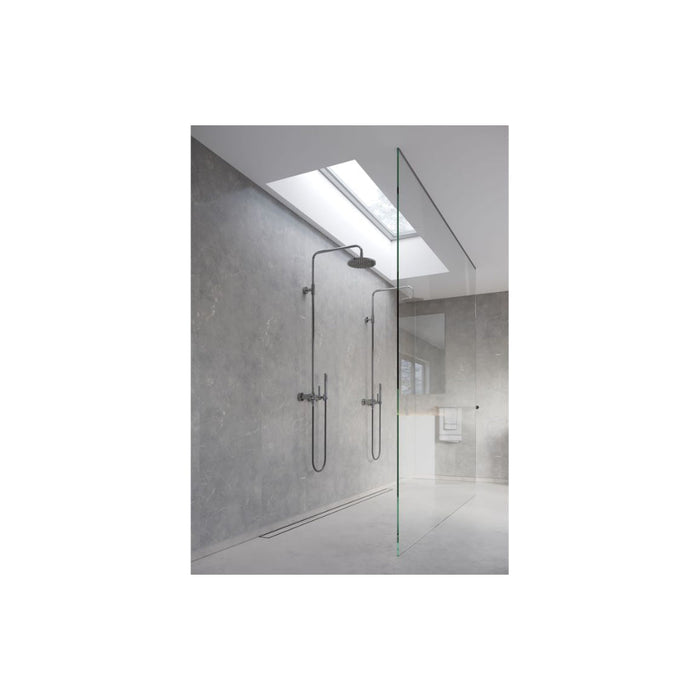 Fibo Marble - Grey Marble (Tile Effect) - Unbeatable Bathrooms