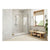 Fibo Marble - White Marble (Plain Marble) Enclosure & Shower Pack - Unbeatable Bathrooms