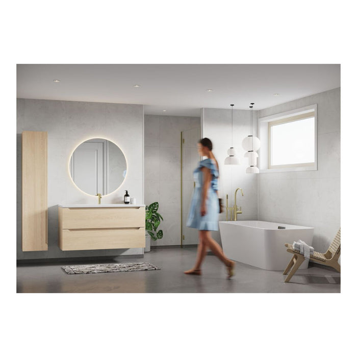 Fibo Marble - White Marble (Tile Effect) - Unbeatable Bathrooms