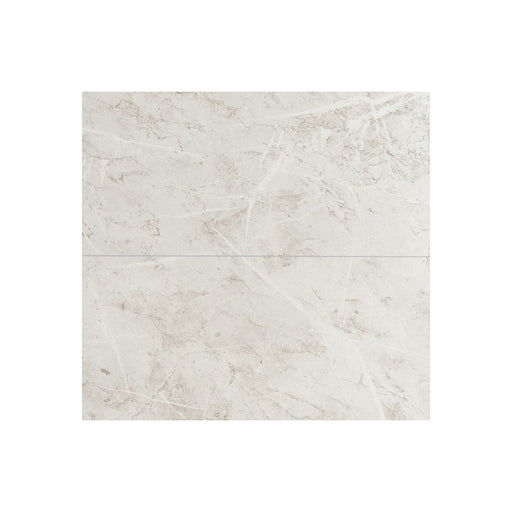 Fibo Marble - White Marble (Tile Effect) - Unbeatable Bathrooms