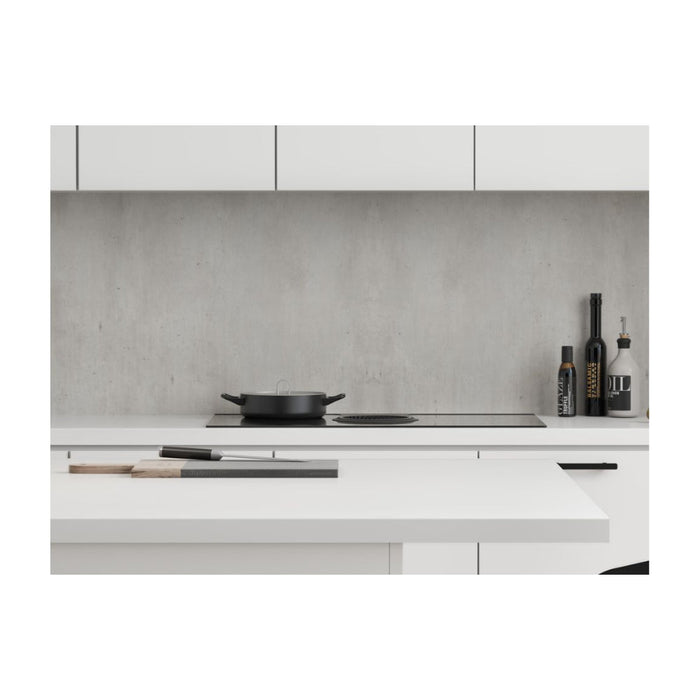 Fibo Plain Panel Splashback - Cracked Cement (Pk/2) - Unbeatable Bathrooms