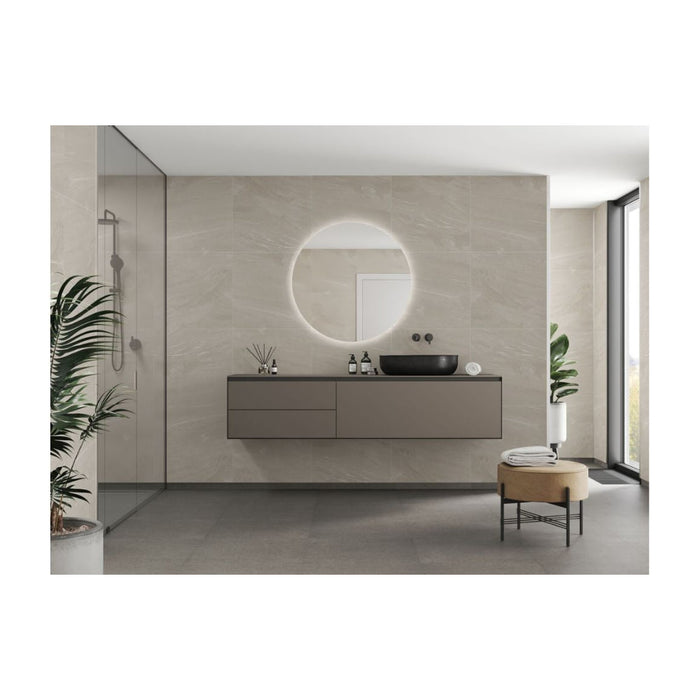 Fibo Scandinavian - Beige Stone (Tile Effect) - Unbeatable Bathrooms