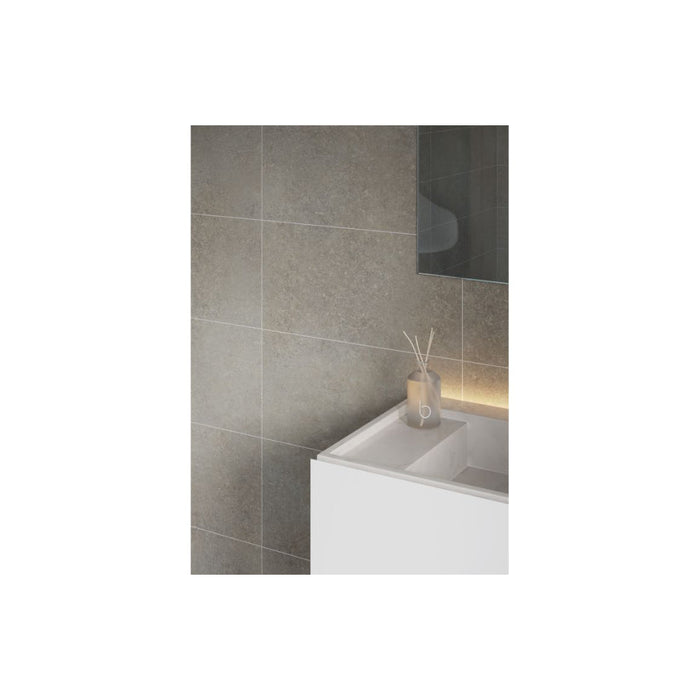 Fibo Scandinavian - Grey Concrete (Tile Effect) - Unbeatable Bathrooms