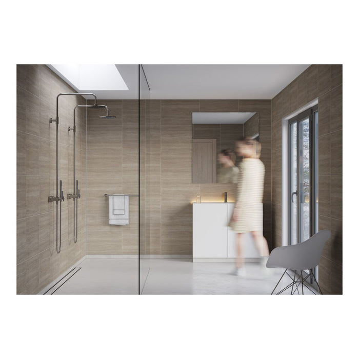 Fibo Scandinavian - Grey Oak (Tile Effect) - Unbeatable Bathrooms