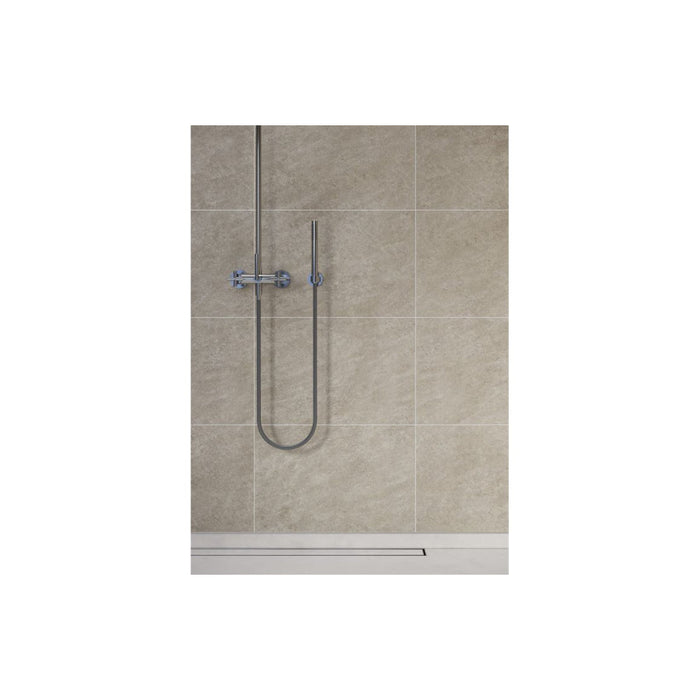 Fibo Scandinavian - Grey Sahara (Tile Effect) - Unbeatable Bathrooms