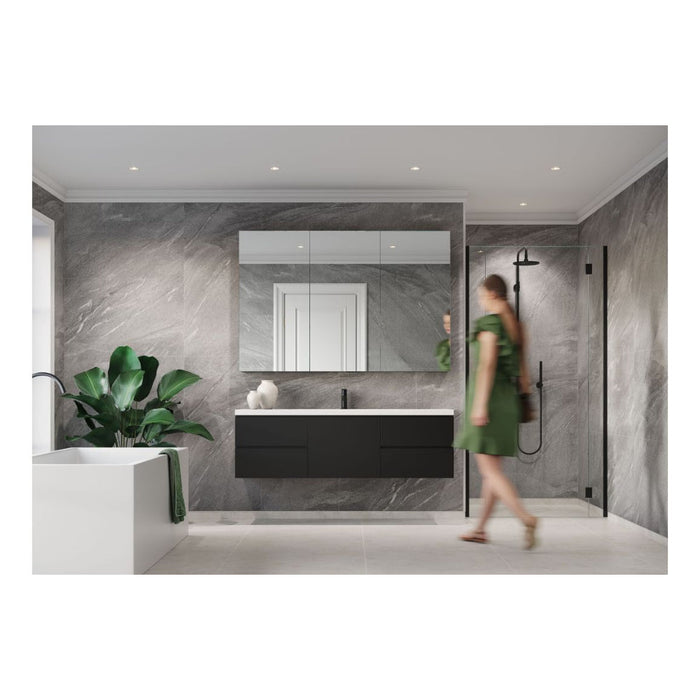 Fibo Scandinavian - Grey Stone (Tile Effect) - Unbeatable Bathrooms