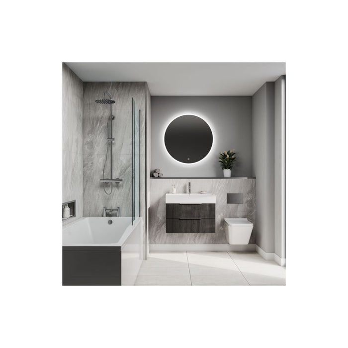 Fibo Scandinavian - Grey Stone (Tile Effect) - Unbeatable Bathrooms