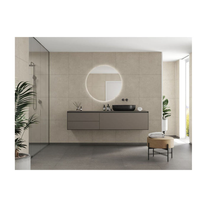Fibo Scandinavian - Rough Cement (Tile Effect) - Unbeatable Bathrooms