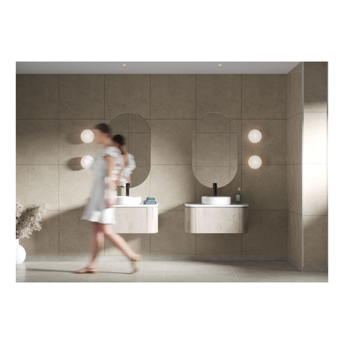 Fibo Scandinavian - Rough Cement (Tile Effect) - Unbeatable Bathrooms