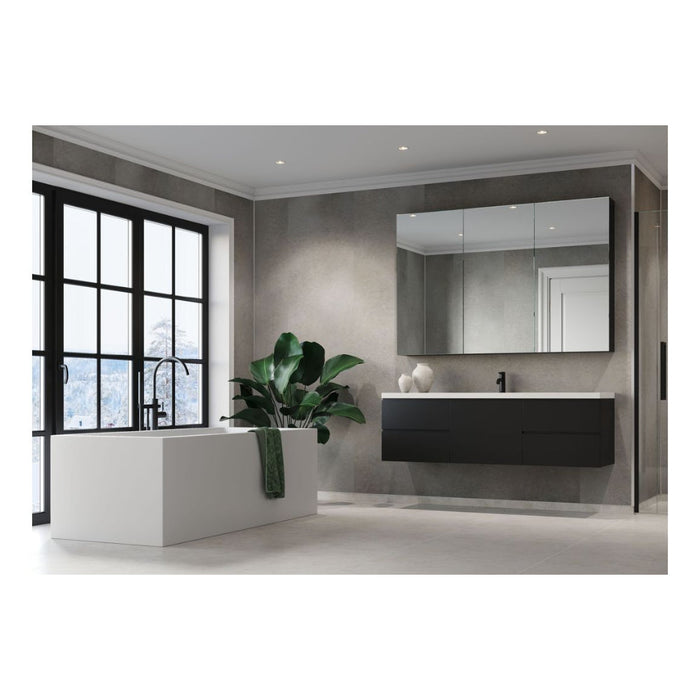 Fibo Signature - Grey Concrete (Plain Panel) - Unbeatable Bathrooms