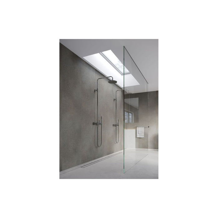 Fibo Signature - Grey Concrete (Plain Panel) - Unbeatable Bathrooms
