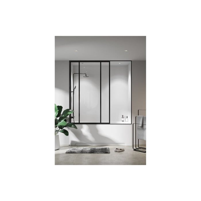 Fibo Timeless - Crystal White - Silk (Plain Panel) - Unbeatable Bathrooms