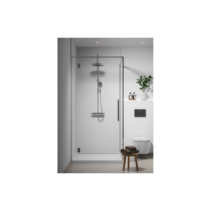 Fibo Timeless - Crystal White - Silk (Plain Panel) - Unbeatable Bathrooms