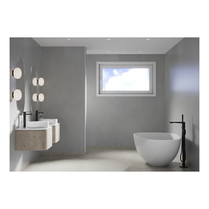 Fibo Timeless - Soft Cement (Plain Panel) - Unbeatable Bathrooms
