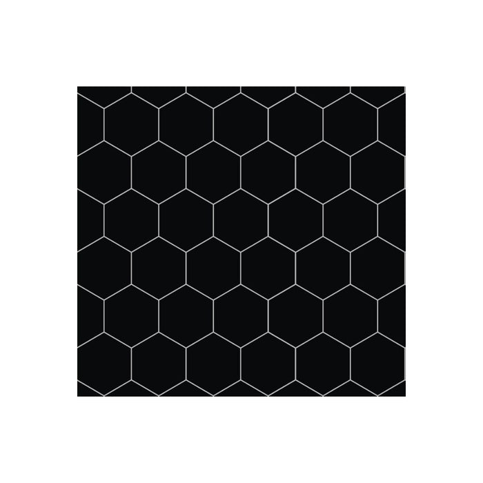 Fibo Urban - Black Silk (Hexagonal) - Unbeatable Bathrooms