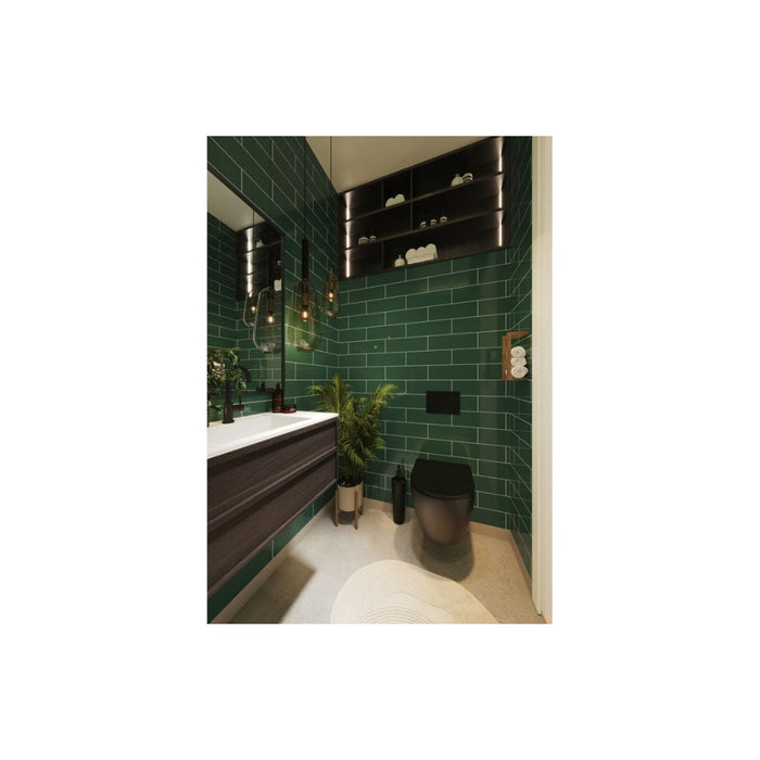 Fibo Urban - Bottle Green (Metro Brick) - Unbeatable Bathrooms