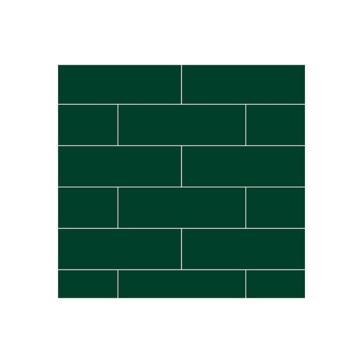 Fibo Urban - Bottle Green (Metro Brick) - Unbeatable Bathrooms