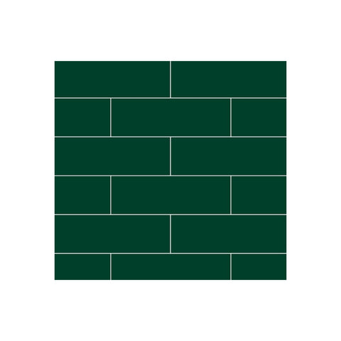 Fibo Urban - Bottle Green (Metro Brick) - Unbeatable Bathrooms