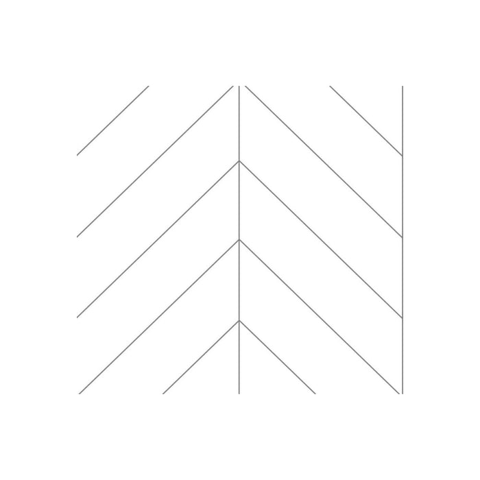 Fibo Urban - Denver White (Chevron) - Unbeatable Bathrooms