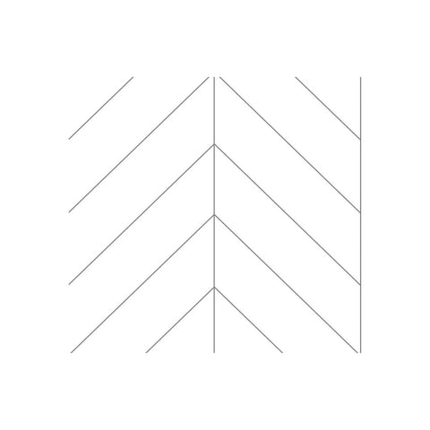 Fibo Urban - Denver White (Chevron) - Unbeatable Bathrooms