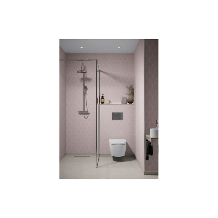 Fibo Urban - Dusky Pink (Hexagonal) - Unbeatable Bathrooms