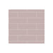 Fibo Urban - Dusky Pink (Metro Brick) - Unbeatable Bathrooms