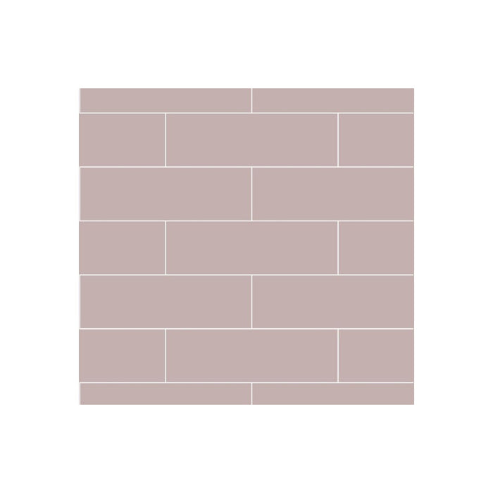 Fibo Urban - Dusky Pink (Metro Brick) - Unbeatable Bathrooms
