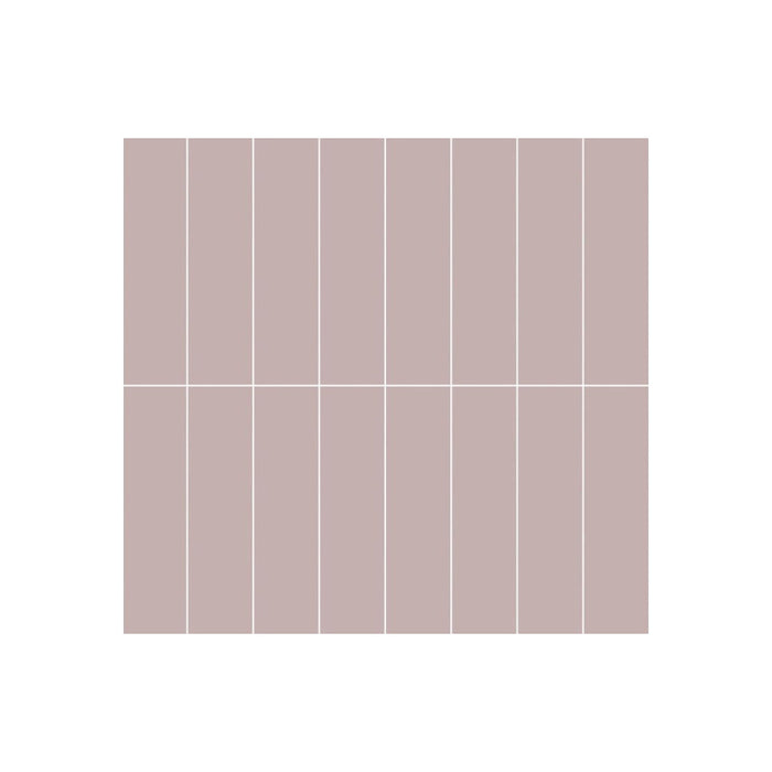 Fibo Urban - Dusky Pink (Stacked Subway) - Unbeatable Bathrooms