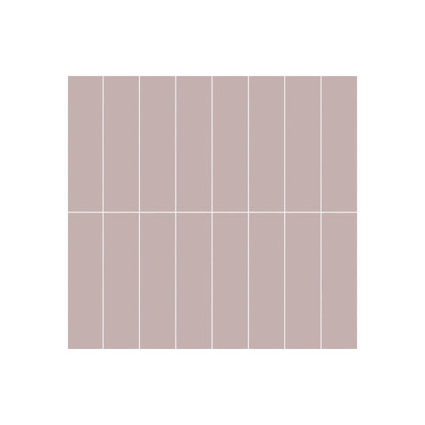 Fibo Urban - Dusky Pink (Stacked Subway) - Unbeatable Bathrooms