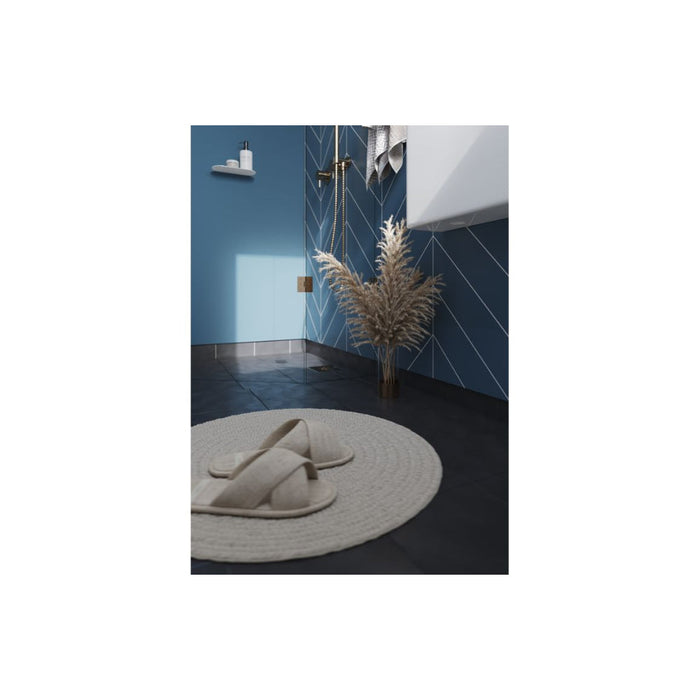 Fibo Urban - Dusty Blue (Chevron) - Unbeatable Bathrooms