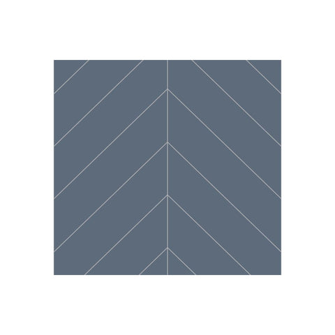 Fibo Urban - Dusty Blue (Chevron) - Unbeatable Bathrooms