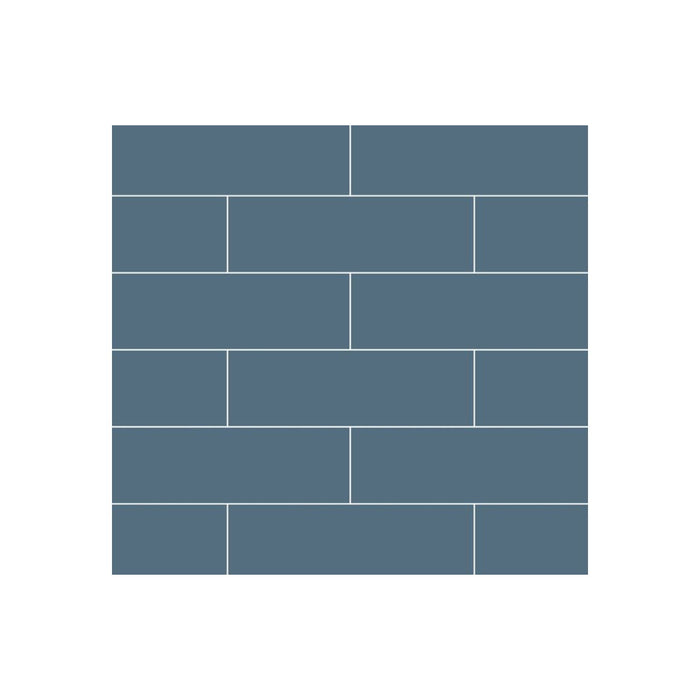 Fibo Urban - Dusty Blue (Metro Brick) - Unbeatable Bathrooms