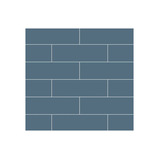Fibo Urban - Dusty Blue (Metro Brick) - Unbeatable Bathrooms