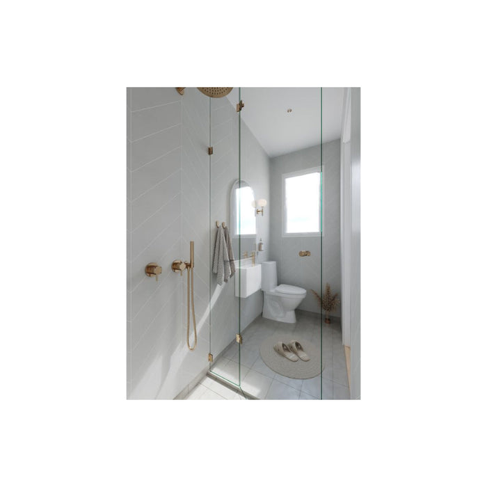 Fibo Urban - Grey Cement (Chevron) - Unbeatable Bathrooms