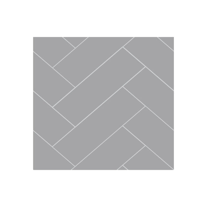 Fibo Urban - Medium Grey (Herringbone) - Unbeatable Bathrooms