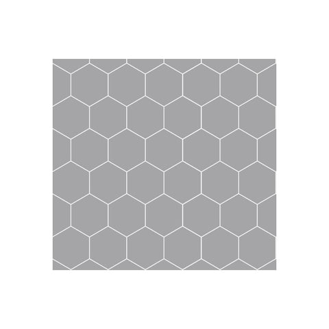 Fibo Urban - Medium Grey (Hexagonal) - Unbeatable Bathrooms