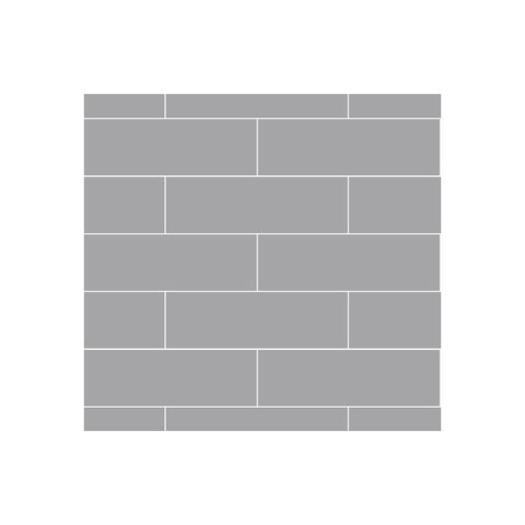 Fibo Urban - Medium Grey (Metro Brick) - Unbeatable Bathrooms