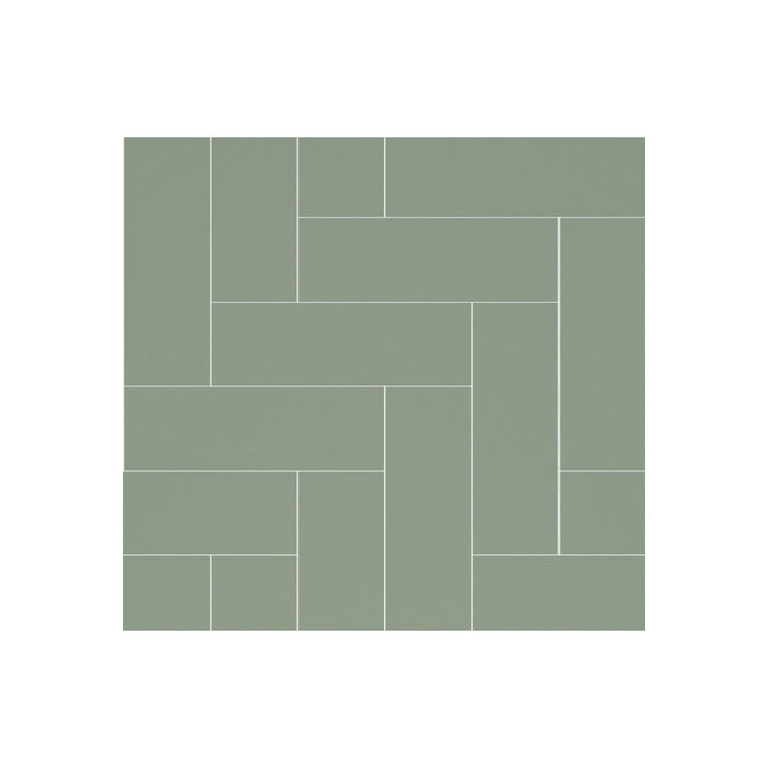 Fibo Urban - Olive Green (Straight Herringbone) - Unbeatable Bathrooms