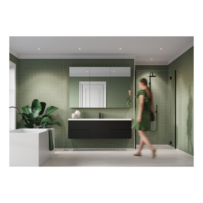 Fibo Urban - Olive Green (Straight Herringbone) - Unbeatable Bathrooms