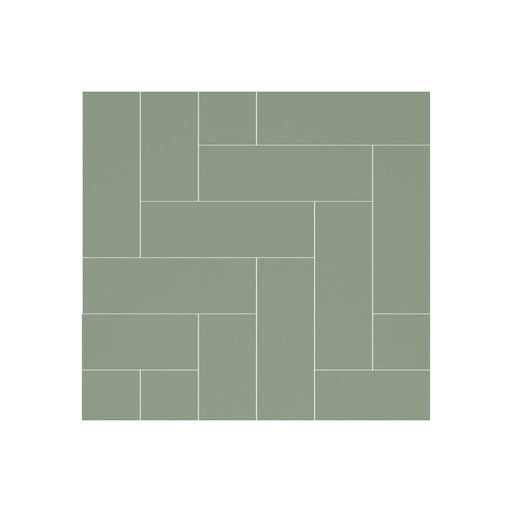 Fibo Urban - Olive Green (Straight Herringbone) - Unbeatable Bathrooms