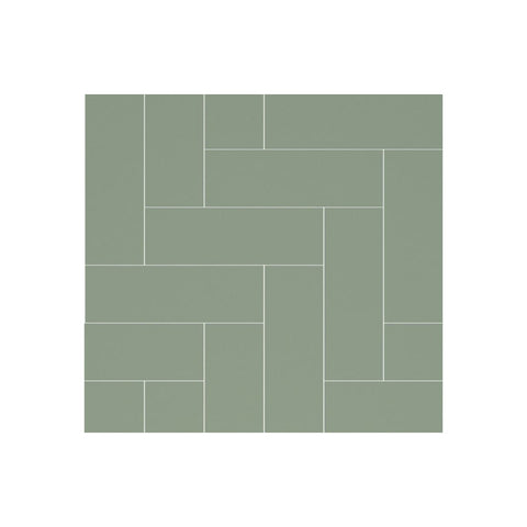 Fibo Urban - Olive Green (Straight Herringbone) - Unbeatable Bathrooms