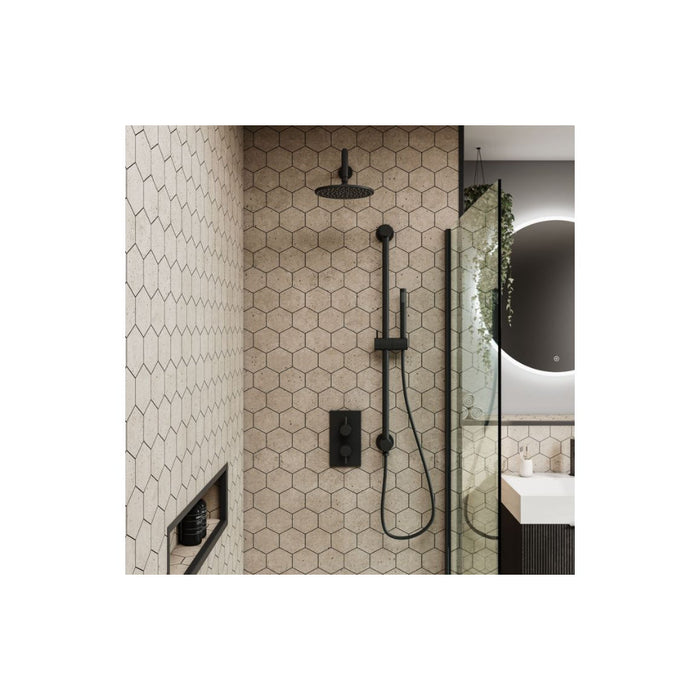 Fibo Urban - Rough Cement (Hexagonal) - Unbeatable Bathrooms